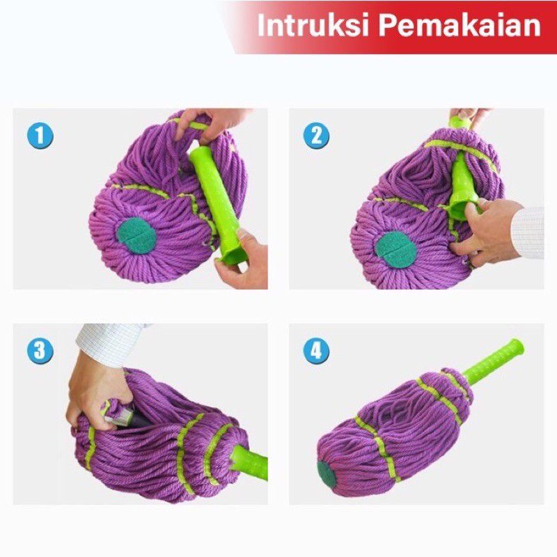 [ BISA COD ] MOP GAGANG MAGIC TWIST MOP GAGANG IMPORT