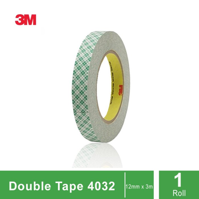 3M Scotch Double Tape 4032 Mounting Tape Urethane Foam Tape 12mm x 3m