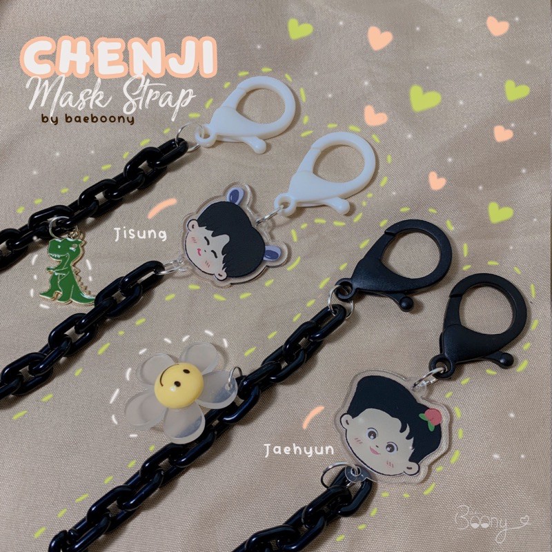 CHENJI Mask Strap (Jaemin/Taeyong/Chenle/Haechan/Jaehyun/Jisung) by BaeBoony