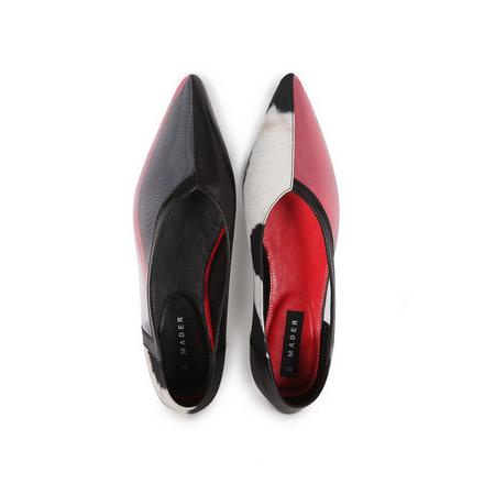 FLAT SHOES WANITA MADER COW PRINT FLATS - LIMITED EDITION - TJ20 SEPATU WANITA