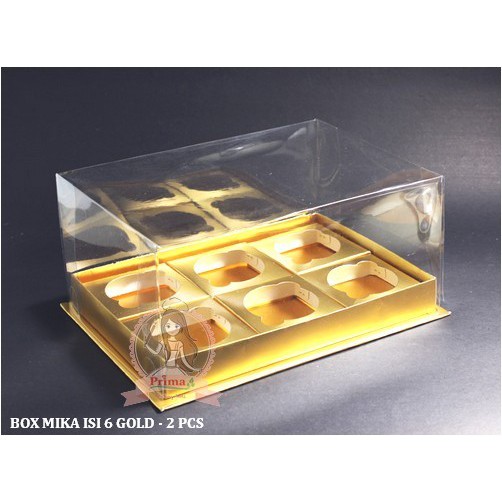 

Box mika isi 6 gold - 2pcs