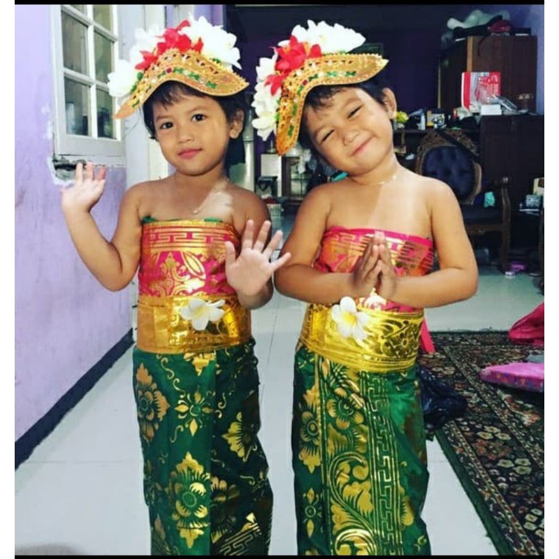 Baju Adat Bali Anak - Kostum Tari Legong Bali Anak