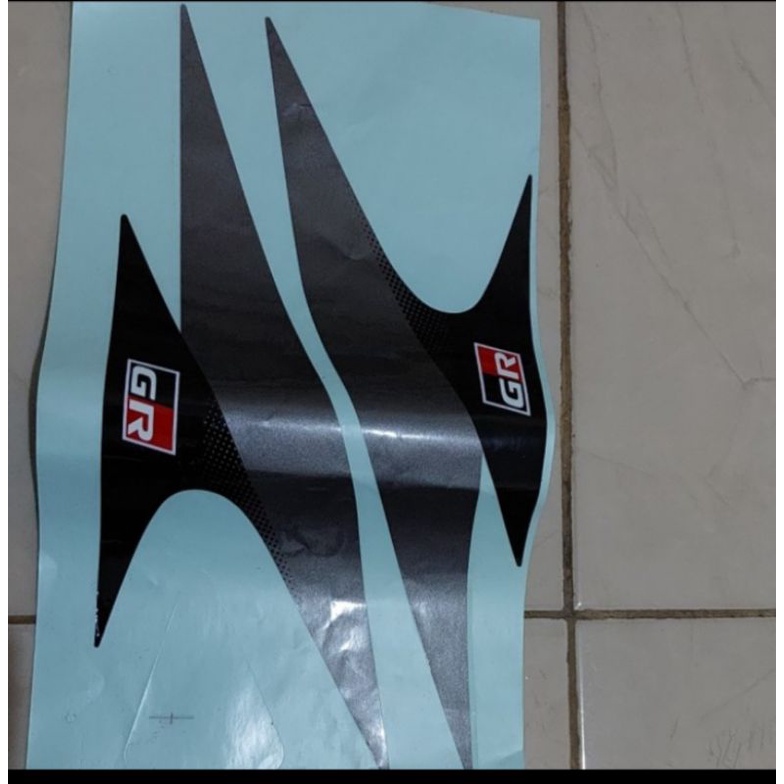 STIKER GR Agya Facelift Ori