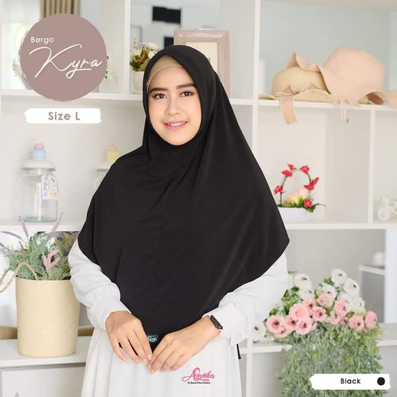 Azamka Bergo Kyra Basic Bergo Jersey Bergo Harian