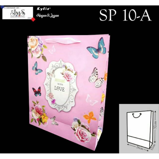 

Paper Bag SP 10A, Ukuran 32x26x12cm