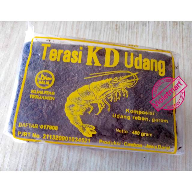 

TERASI UDANG REBON ASLI KD KHAS CIREBON 450g