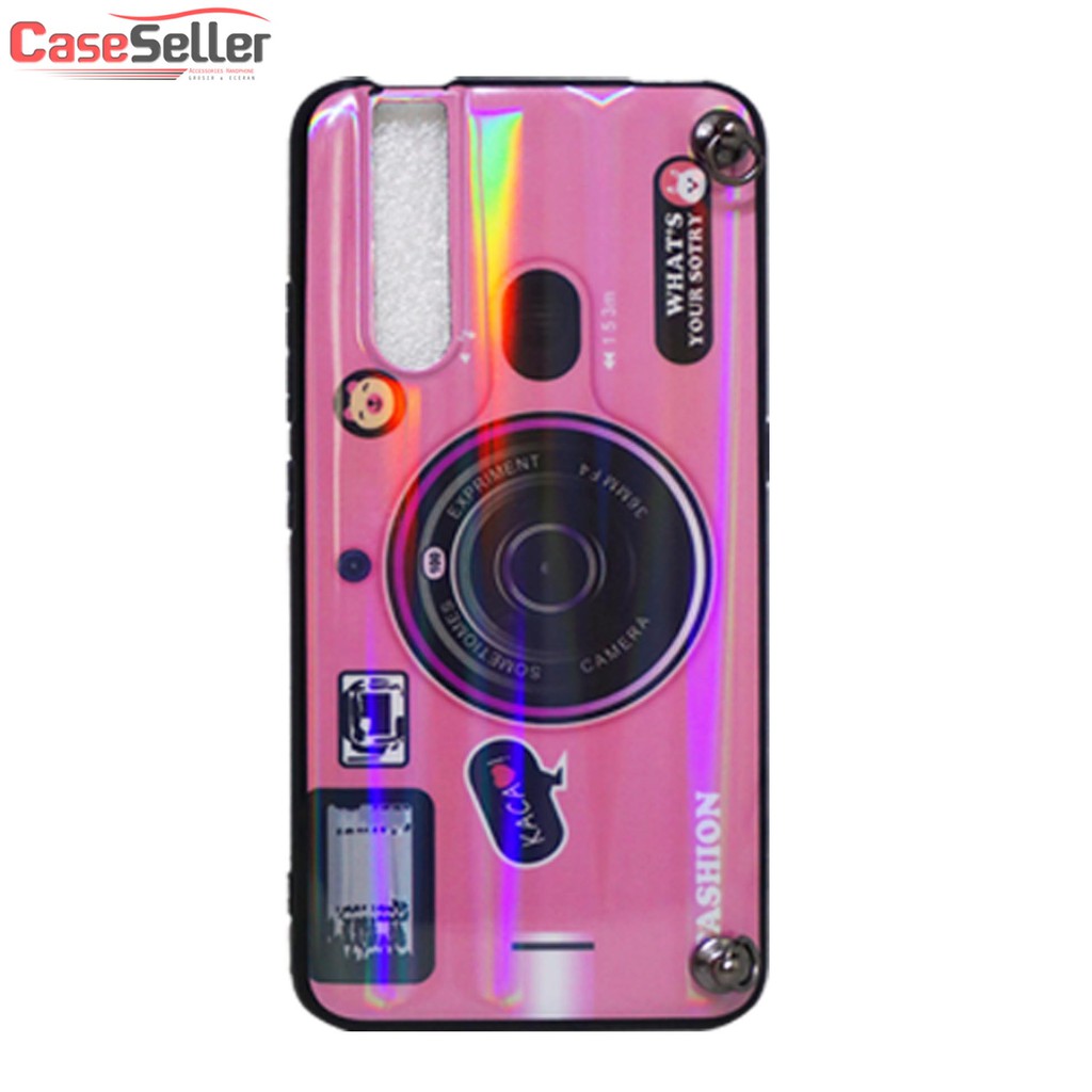 CaseSeller - OPPO F7 / F11 / A71 / REALME 3 PRO / XT Case Motif Camera Soft Case