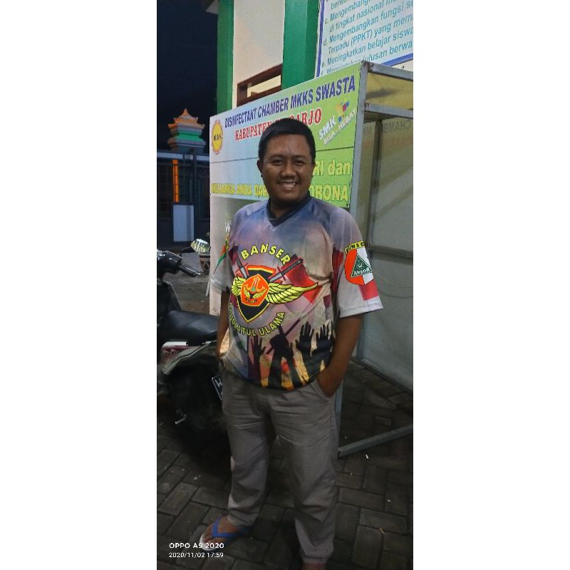 Kaos Jersey Banser NU