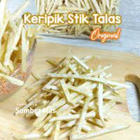 KERIPIK TALAS 500gr / KERIPIK TALAS BOGOR / KERIPIK TALES ASIN / Stick Talas Kunyit