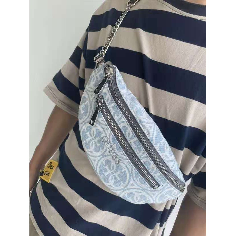 [BACA DESKRIPSI] TAS PINGGANG WAIST BAG WB GUESSS GS RONNIE FASHION IMPORT #3081