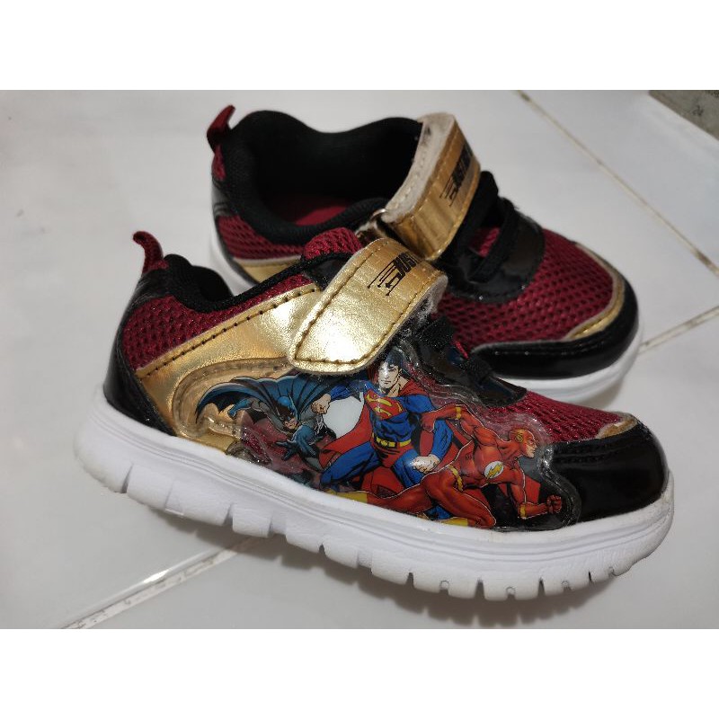 Sepatu Anak Justice Legue Superman