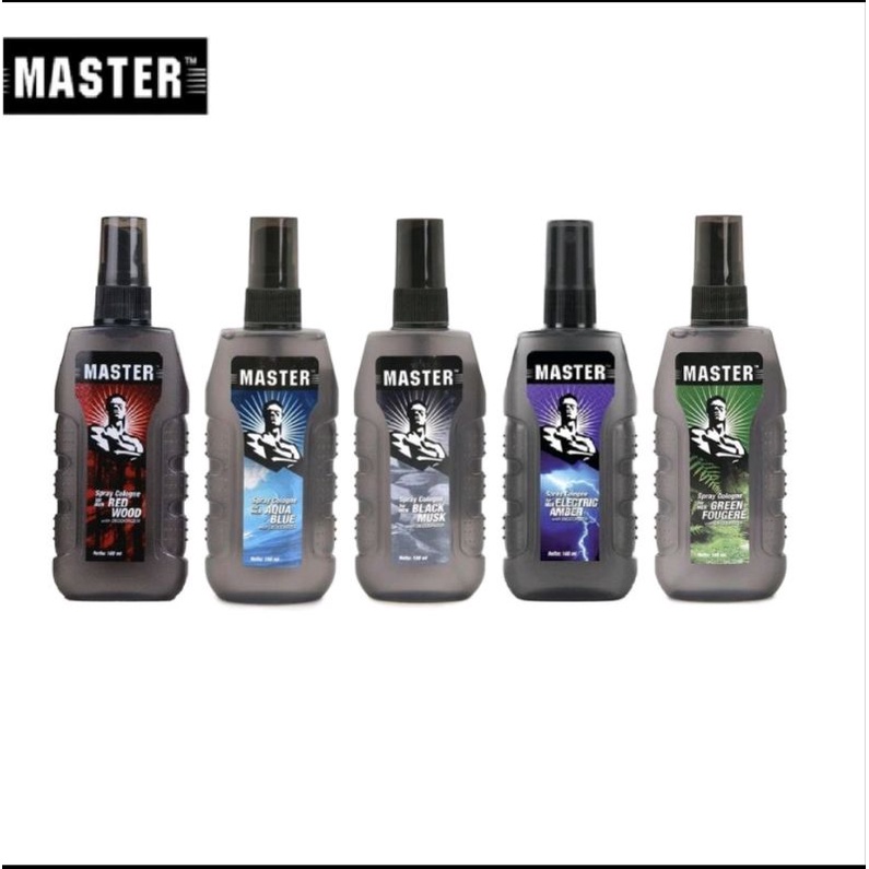 Master Spray Cologne Cologne All Variant 50mL kemasan baret2 ya kka