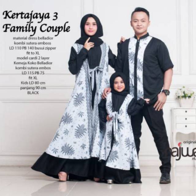 25 Inspirasi  Keren Gamis Couple  Keluarga  Batik  Naana 