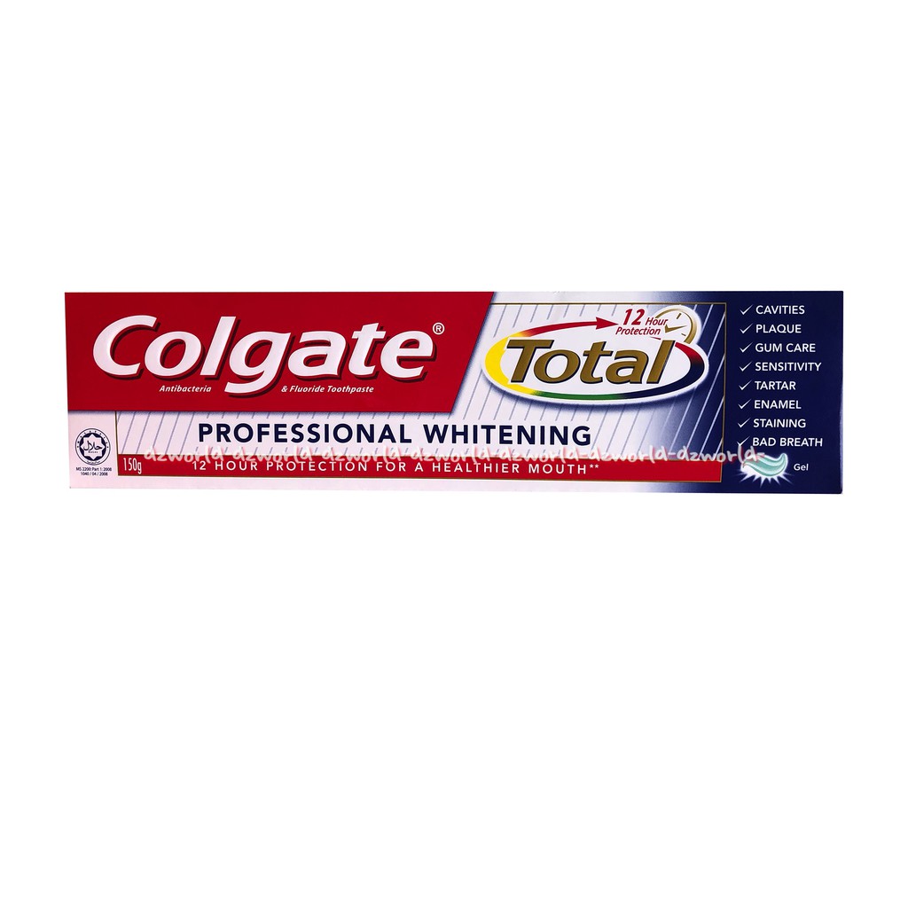 Colgate Total Professional Whitening Pasta Gigi Melindungi Total Selama 12 Jam 150gr