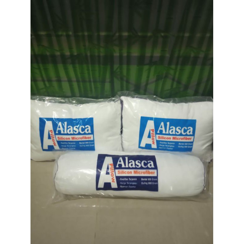 Alasca Bantal atau guling mikrofiber kualitas Hotel bintang 5