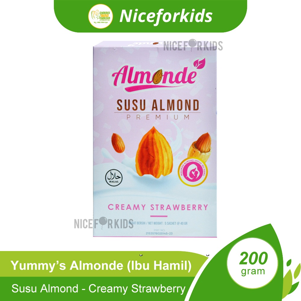 Yummy's Almonde Susu Almond Premium Minuman Ibu Hamil