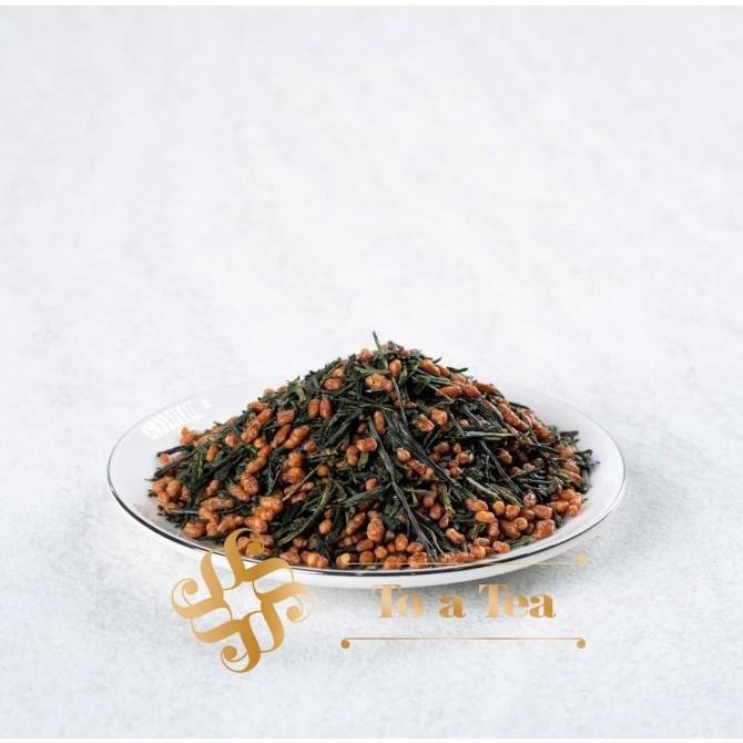

[ COD ] KAZU (Sencha) Genmaicha - 100% Japanese Roasted Rice Green Tea 100g TERPERCAYA Kode 1322