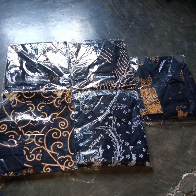 Batik Solo Kemeja Batik Panjang Burung Naga Lawasan Florist Batiksoloamanah