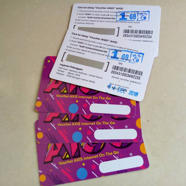 Axis 25gb/50gb 24 jam