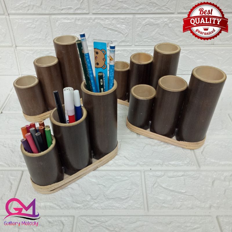 

Tempat Pensil / Pulpen dari Bambu Hitam type TPB.09
