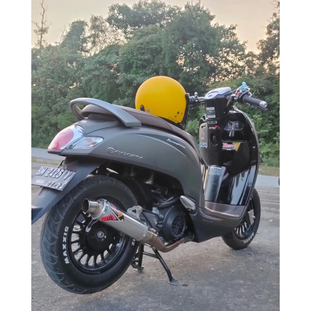 Knalpot BEST3 Beat Scoopy Genio Long Short Original BEST3