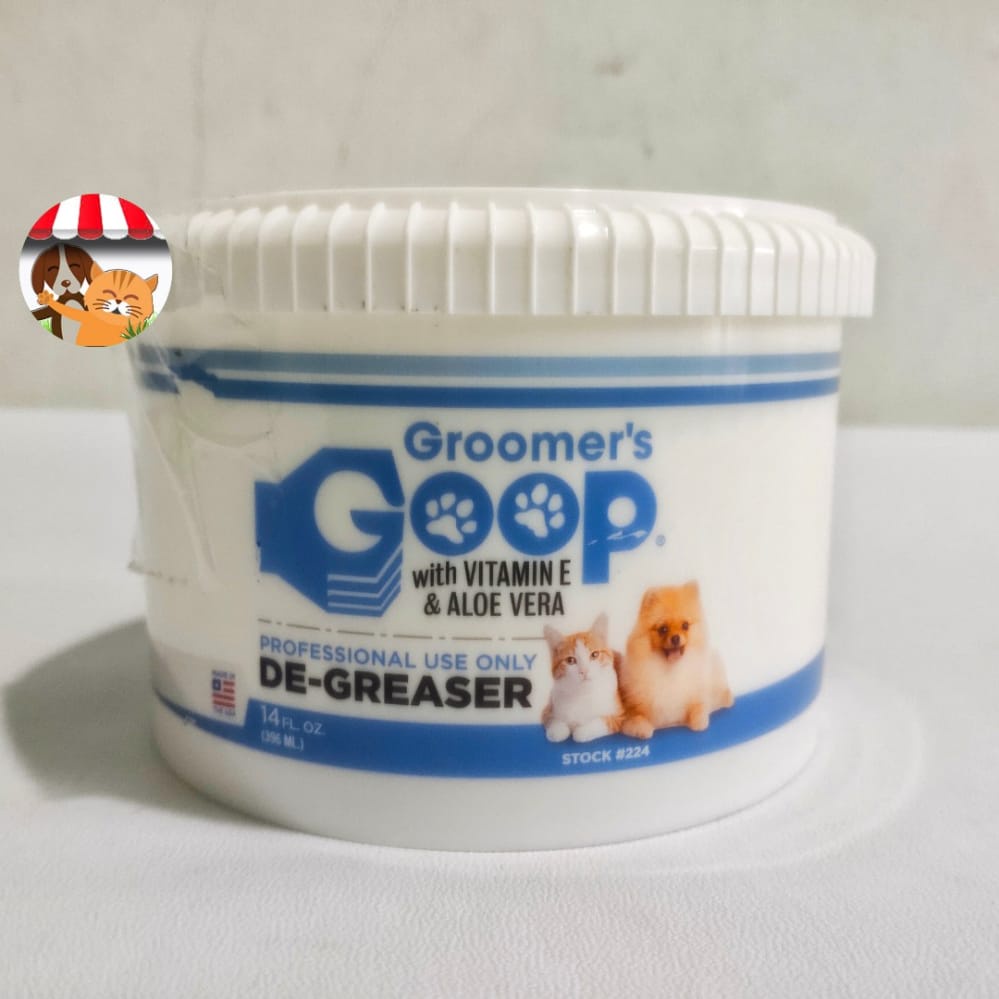 Groomers Goop Cleans Oily Coats 369ml Dog Cat - Pembersih Bulu 14oz
