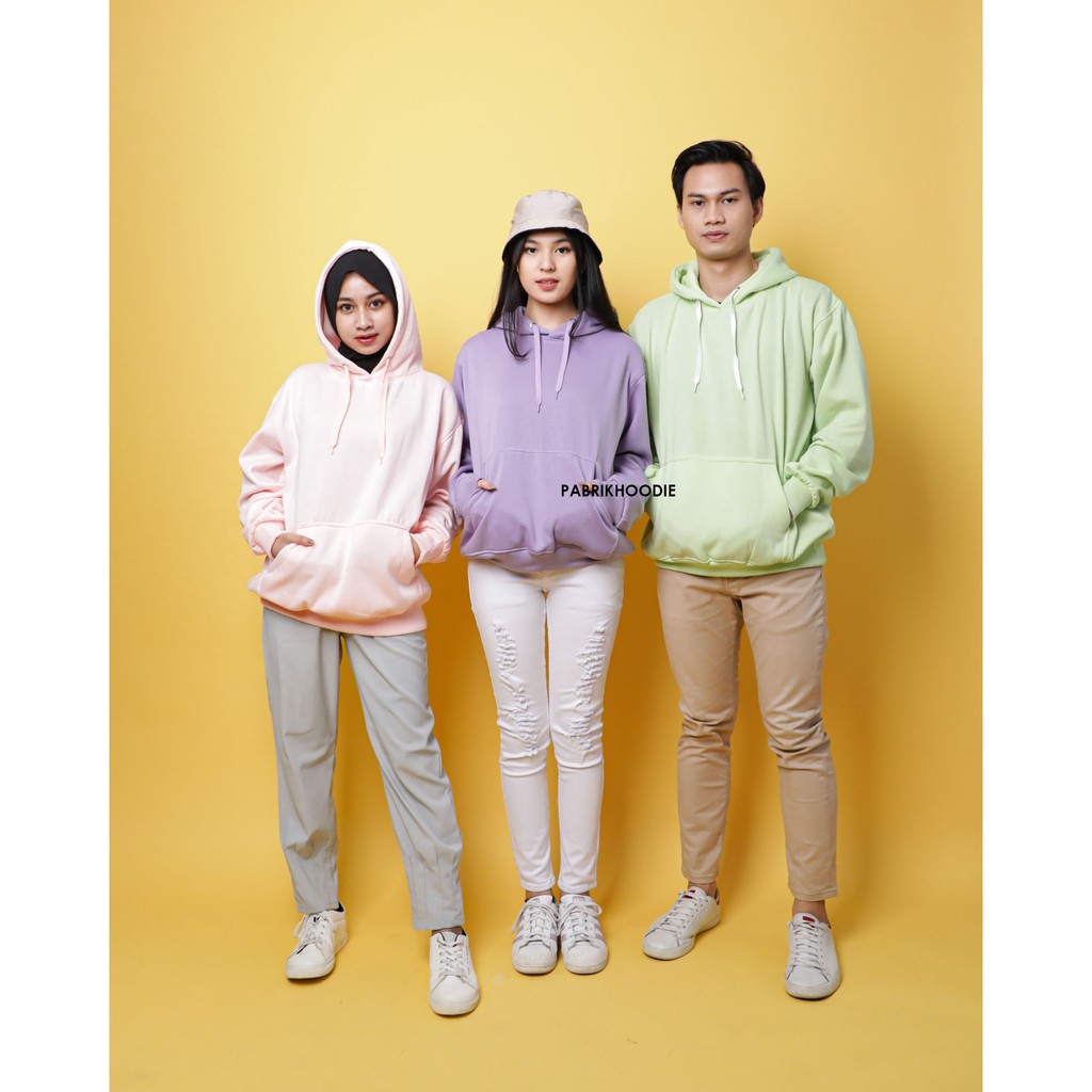 PABRIKHOODIE - HOODIE JUMPER POLOS M - XXL {PRIA &amp; WANITA}