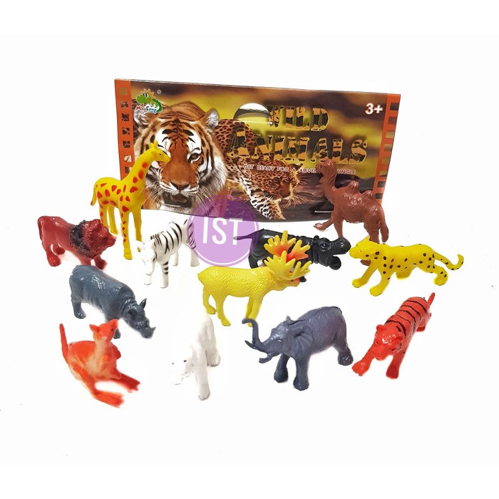 Binatang Mainan Mini Wild Animal