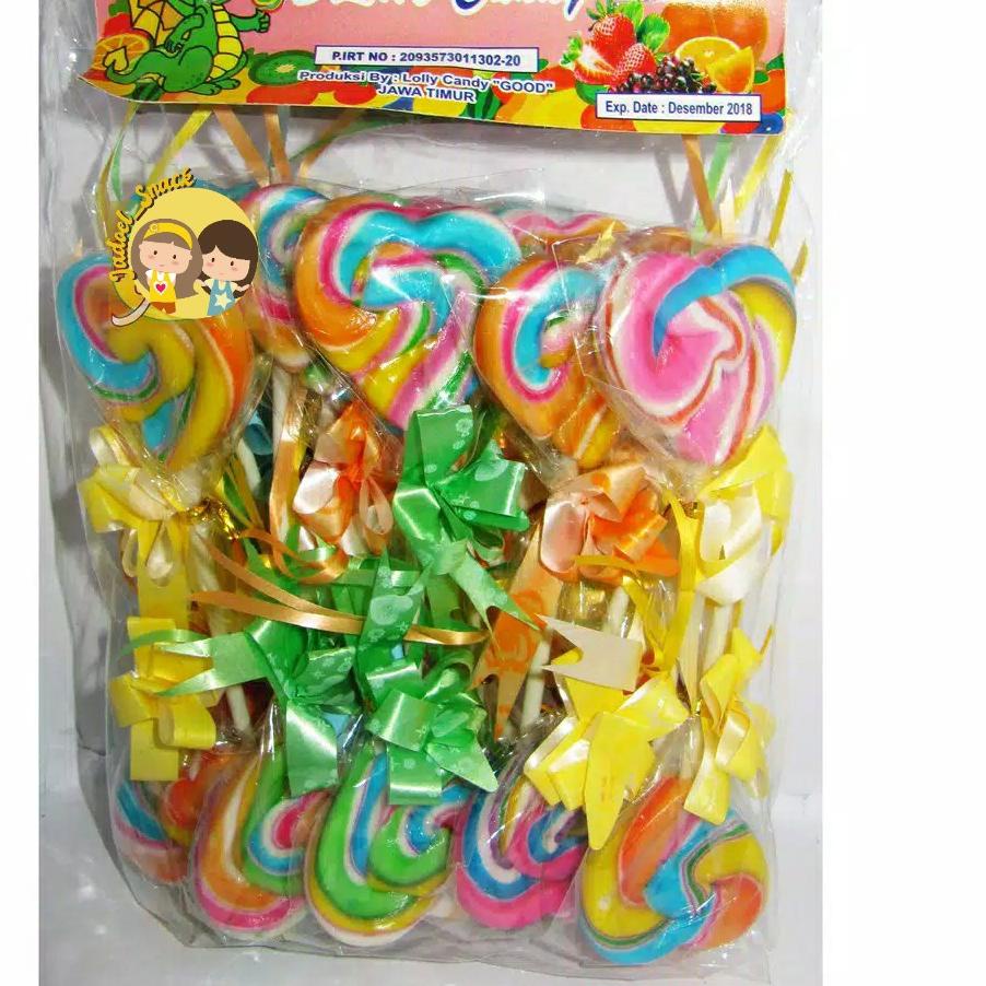 

➙ Permen Lolipop - Permen Lolipop warna warni by Jadoel Snack ゾ