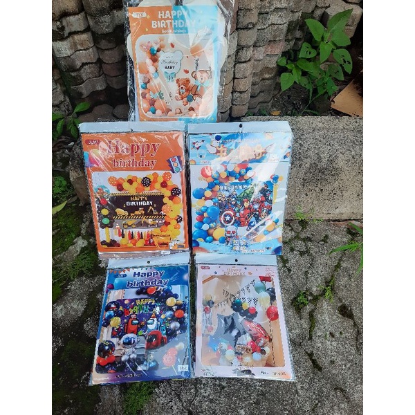 Balon ultah superhero, Balon, Balon set, Balon karakter, Paket Balon