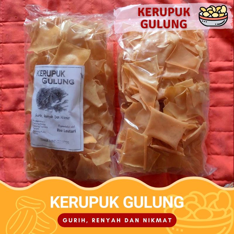 

Kerupuk Gulung - Gurih, Renyah, Nikmat - Ibu Lestari Situbondo
