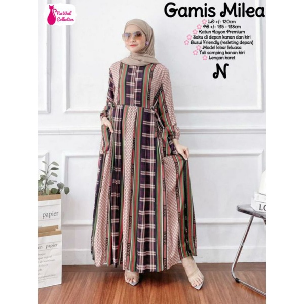 gamis milea