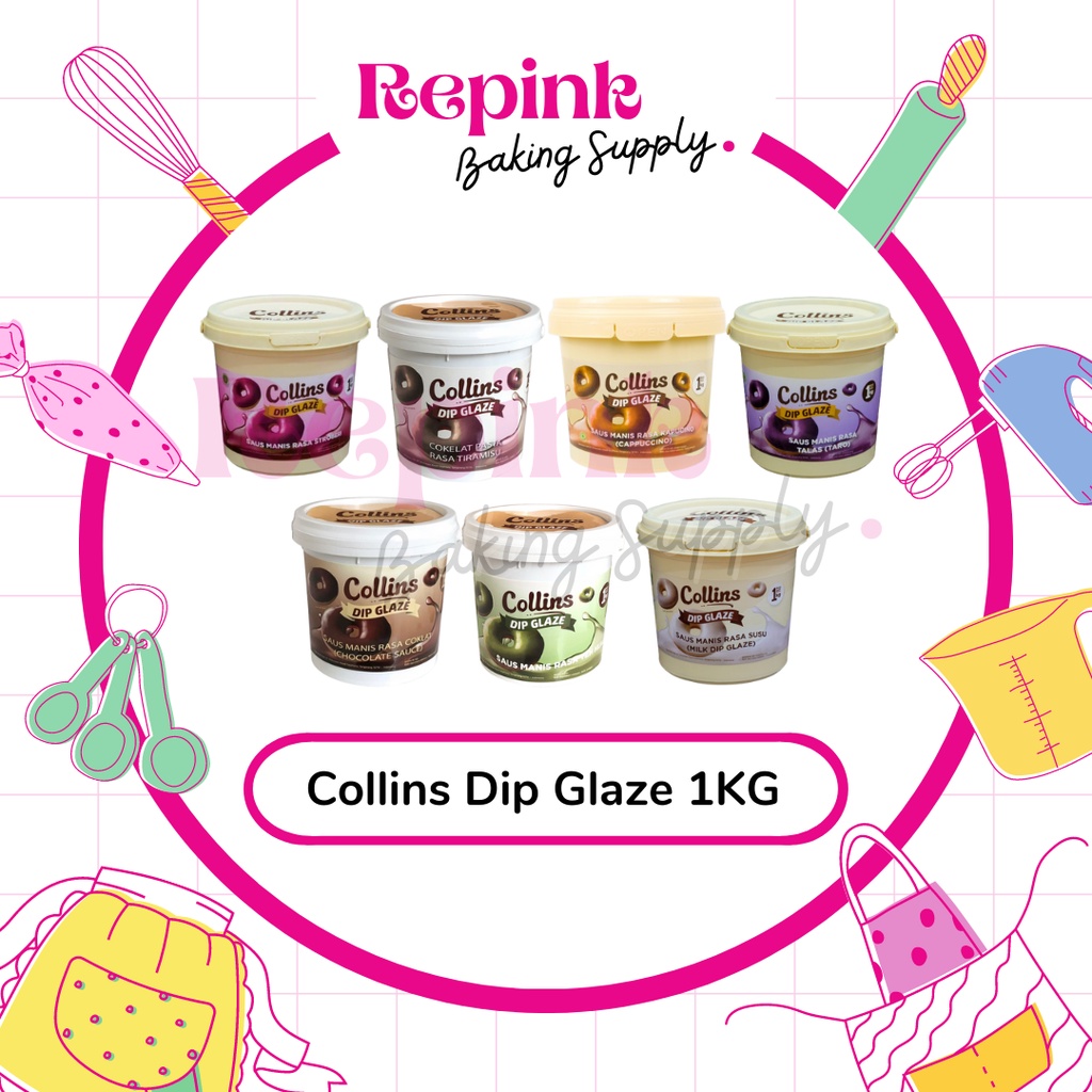 

Collins Dip Glaze 1KG