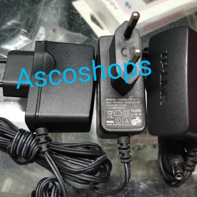 Adaptor Tp-Link 9V Modem Tplink Ori Asli 9 V Volt Dc Internet Tp Link - Murah