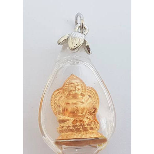 Kalung Buddhist Mini Rupang Maitreya / Buddha Tertawa MB002