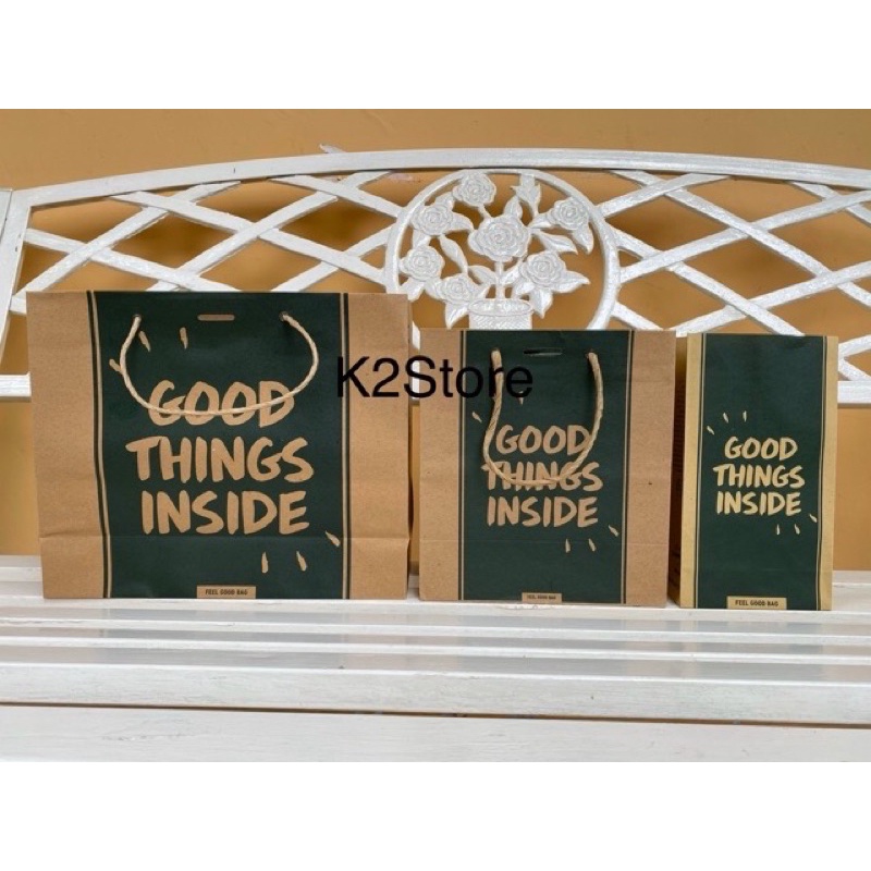 

The Body Shop Paper Bag ada MiNIMAL beli Paper Bag silakan baca DESKRIPSI