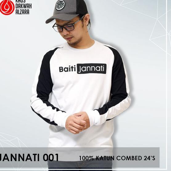 SALEE.. Kaos Muslim Kaos Dakwah Alzara Premium Jannati 001