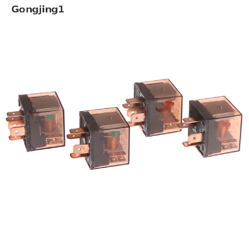 Gongjing1 Relay SPDT 12 / 24V 80A 4 / 5Pin Tahan Air Untuk Mobil