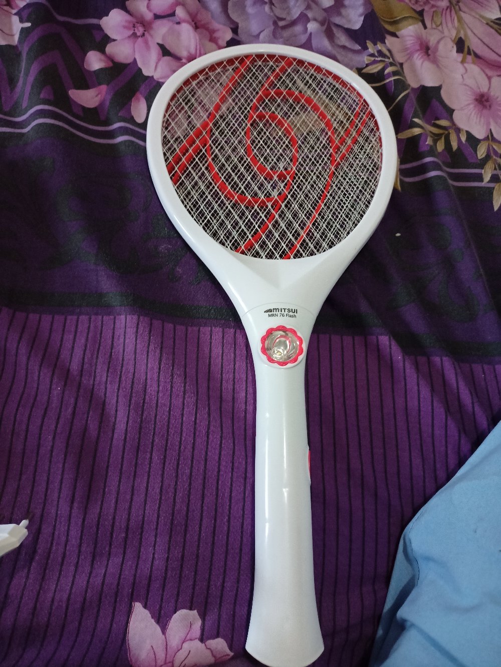 Raket Nyamuk Cas Mitsui Mrn 76 Flash