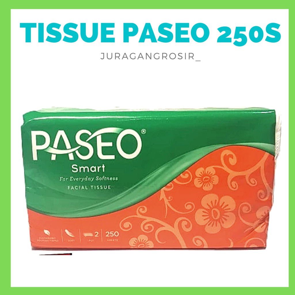 TISSUE PASEO  250 SHEET