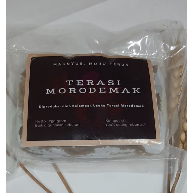 

[250gr] Terasi Rebon Asli Khas Desa Morodemak Maknyus