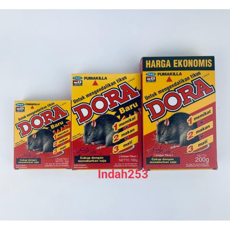 Racun Tikus Dora 200gr