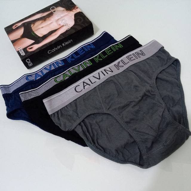 Celana dalam pria harga calvin 1 box ( isi 3 pc ) cd cowok sempak laki