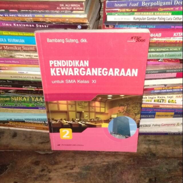 PKN Pendidikan Kewarganegaraan kelas 11 2 XI SMA Erlangga KTSP 2006 - Bambang Suteng