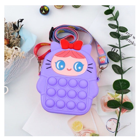 TAS POP IT ANAK JELLY / TAS POP IT ANAK SELEMPANG / TAS POP IT ANAK TERMURAH - PO-26