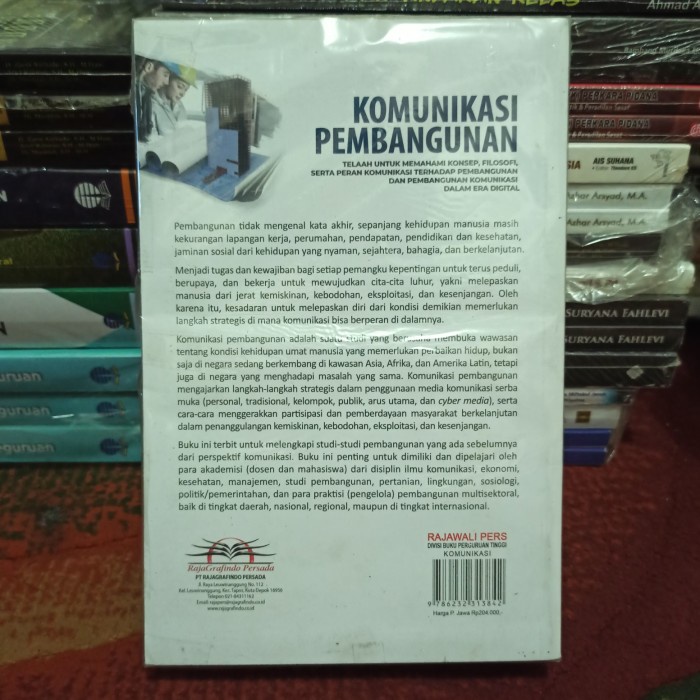 

MUST HAVE!! BUKU ORIGINAL KOMUNIKASI PEMBANGUNAN TERLARIS