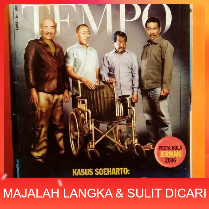 Majalah TEMPO Jun 2006 Cover KASUS SOEHARTO: SIAPA TERSANGKA TERBARU Langka