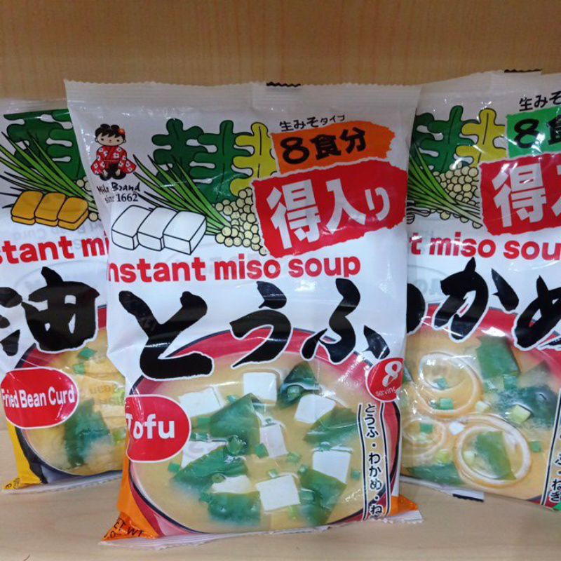 

Miyasaka soup miso instan 176gr isi 8