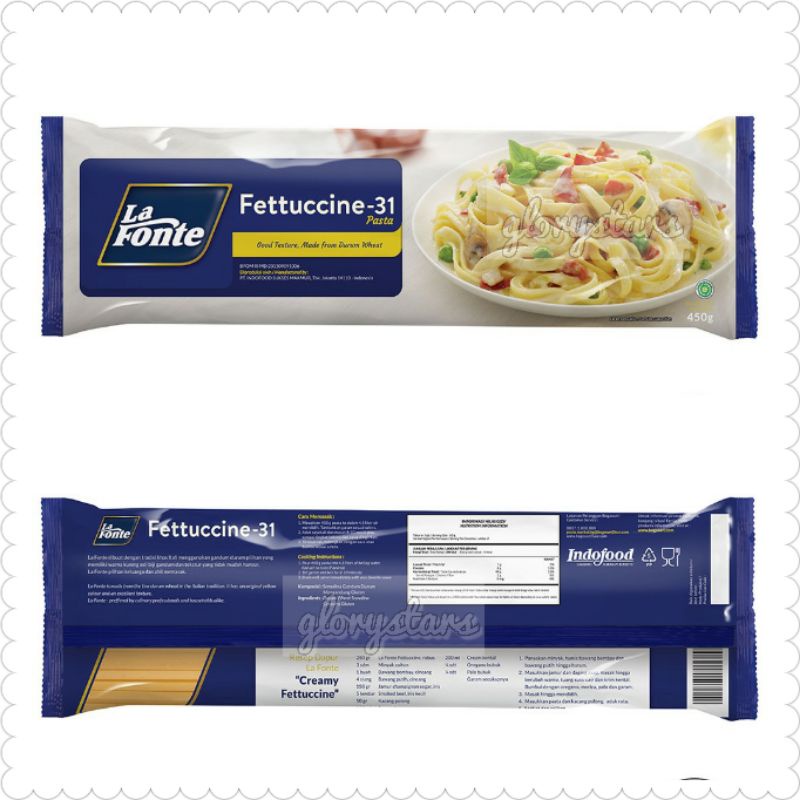 

LA FONTE FETTUCINE - 31 PASTA 450 gram