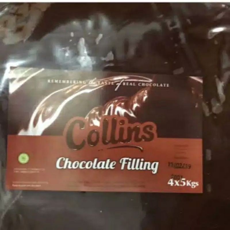 

Selai Coklat Filling Collins kemasan 5kg